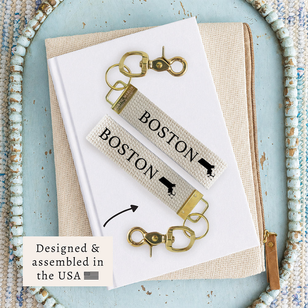 State Personalized Keychain