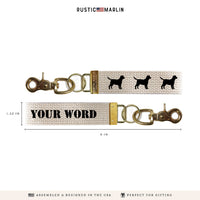 Dog Personalized Keychain