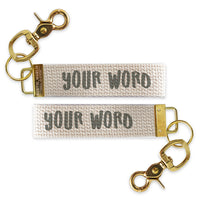 Playful Dorian Personalized Keychain
