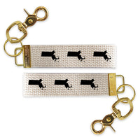 States Personalized Keychain