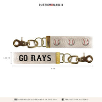 Baseball Personalized Keychain