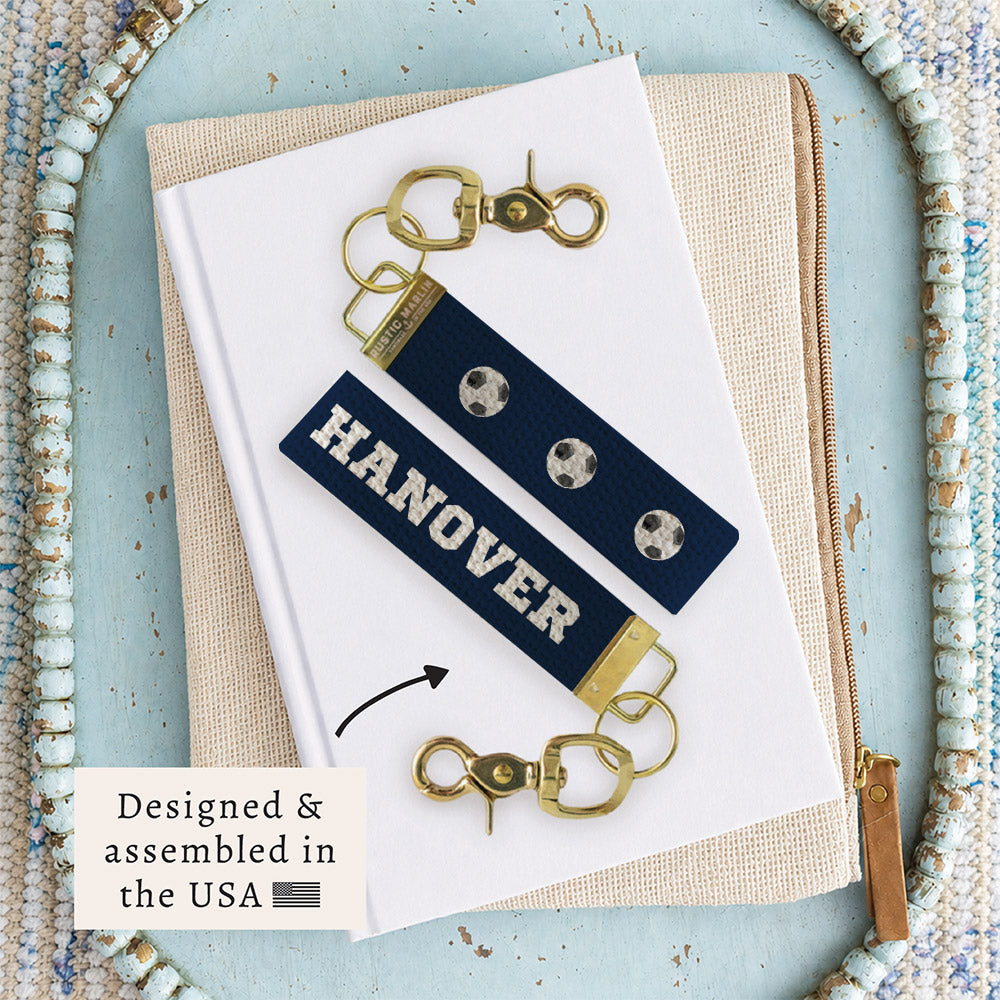 Soccer Personalized Keychain
