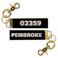 Pepper Solid Personalized Keychain