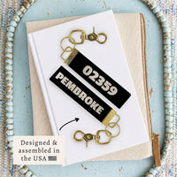 Pepper Solid Personalized Keychain