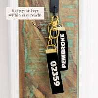 Pepper Solid Personalized Keychain