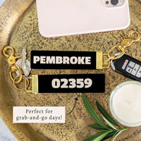 Pepper Solid Personalized Keychain