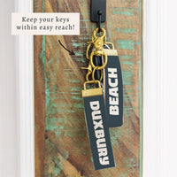 Storm Solid Personalized Keychain