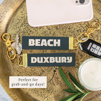 Storm Solid Personalized Keychain