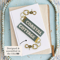 Fog Solid Personalized Keychain