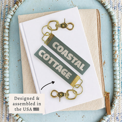 Fog Solid Personalized Keychain