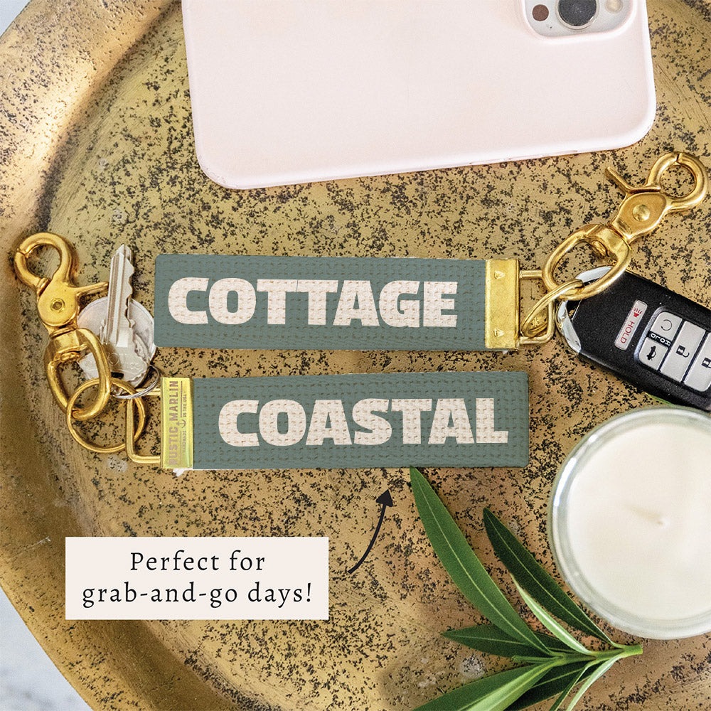 Fog Solid Personalized Keychain