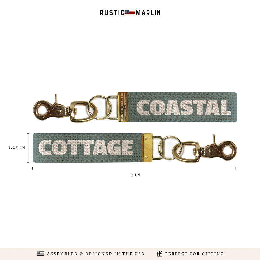 Fog Solid Personalized Keychain