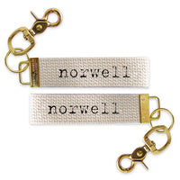 Typewriter Personalized Keychain