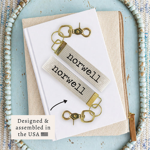 Typewriter Personalized Keychain