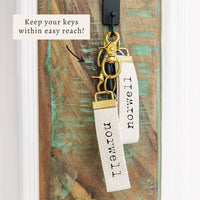 Typewriter Personalized Keychain