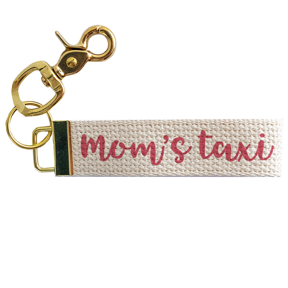 Pick Your Color Mom's Taxi Keychain
