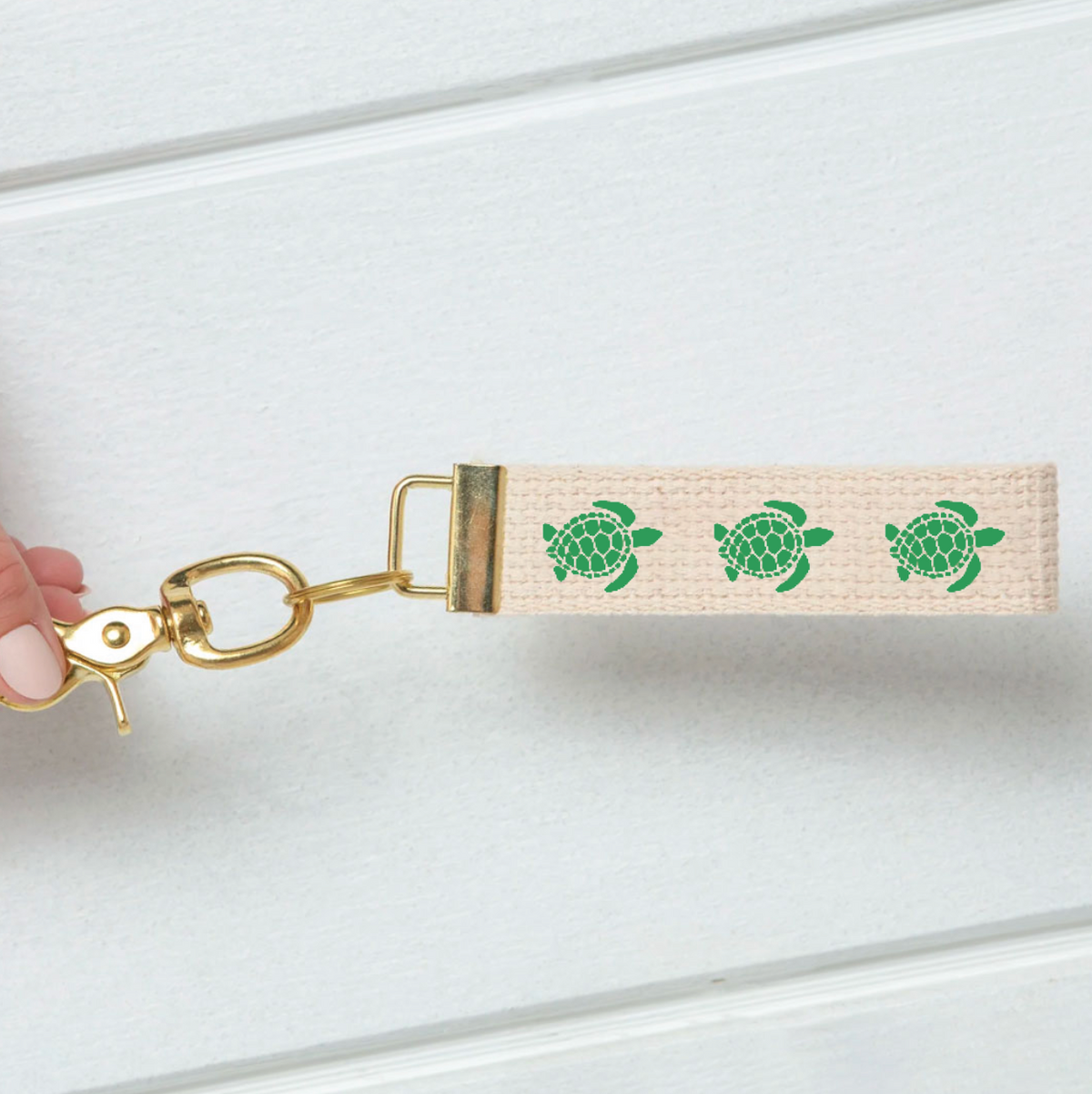 Repeating Turtle Keychain