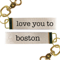 Love You To Personalized Keychain