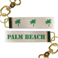 3 Palm Tree Personalized Keychain