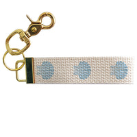 Repeating Shell Personalized Keychain