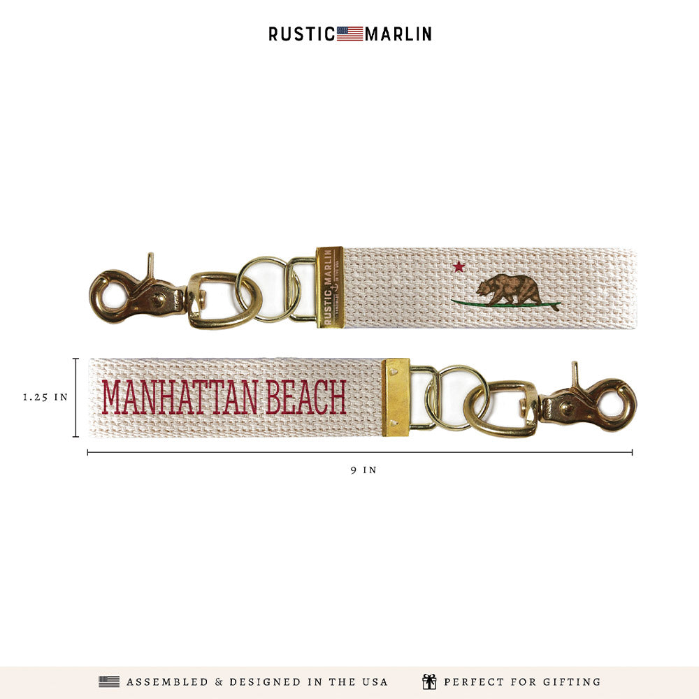 California Bear Personalized Keychain