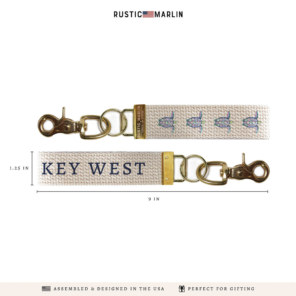 Sea Turtle Personalized Keychain