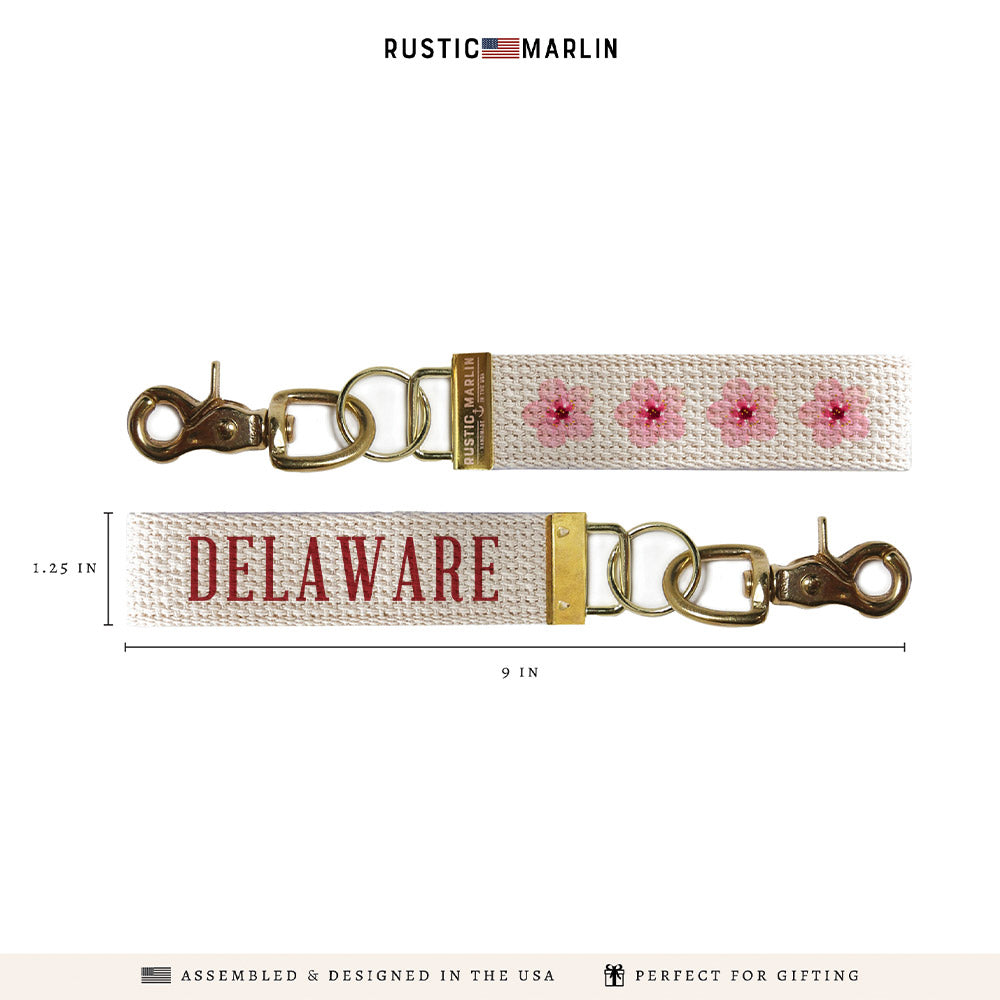 Flowers Personalized Keychain