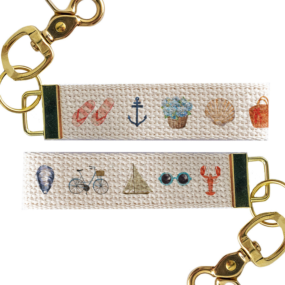 Summer Icons Keychain