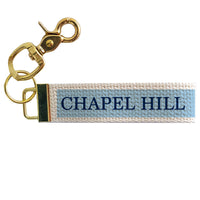 Chapel Hill Blue Keychain