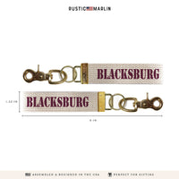 Blacksburg Keychain