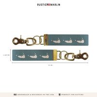 Nantucket Island Keychain