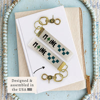 Maine Tree Keychain