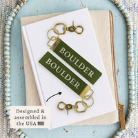 Boulder Block Keychain