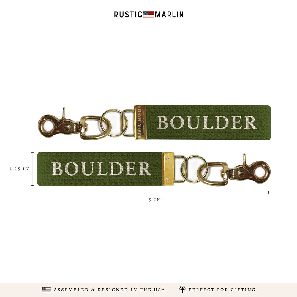 Boulder Block Keychain