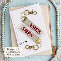 Ames Stencil Keychain