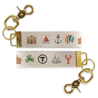 Boston Icons Keychain
