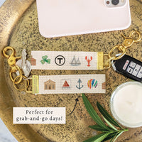 Boston Icons Keychain