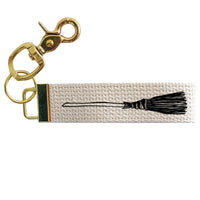 Witch Broom Keychain