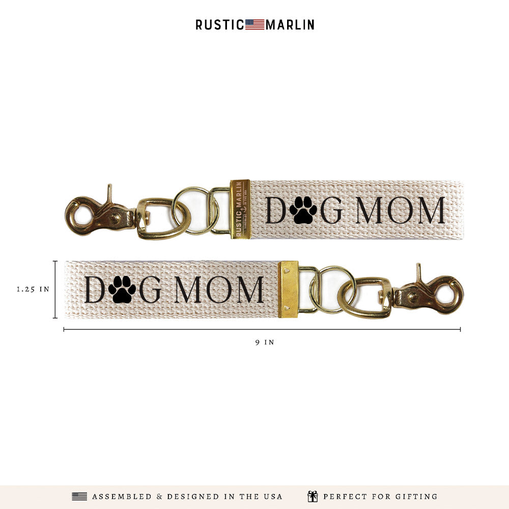 Dog Mom Keychain
