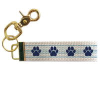 Paw Striped Keychain