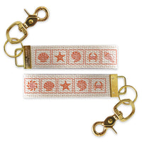 Coral Seaside Icons Keychain