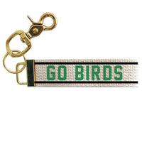 Philly Go Birds Striped Keychain