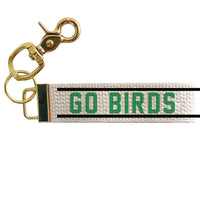 Green and Black Personalized  Keychain