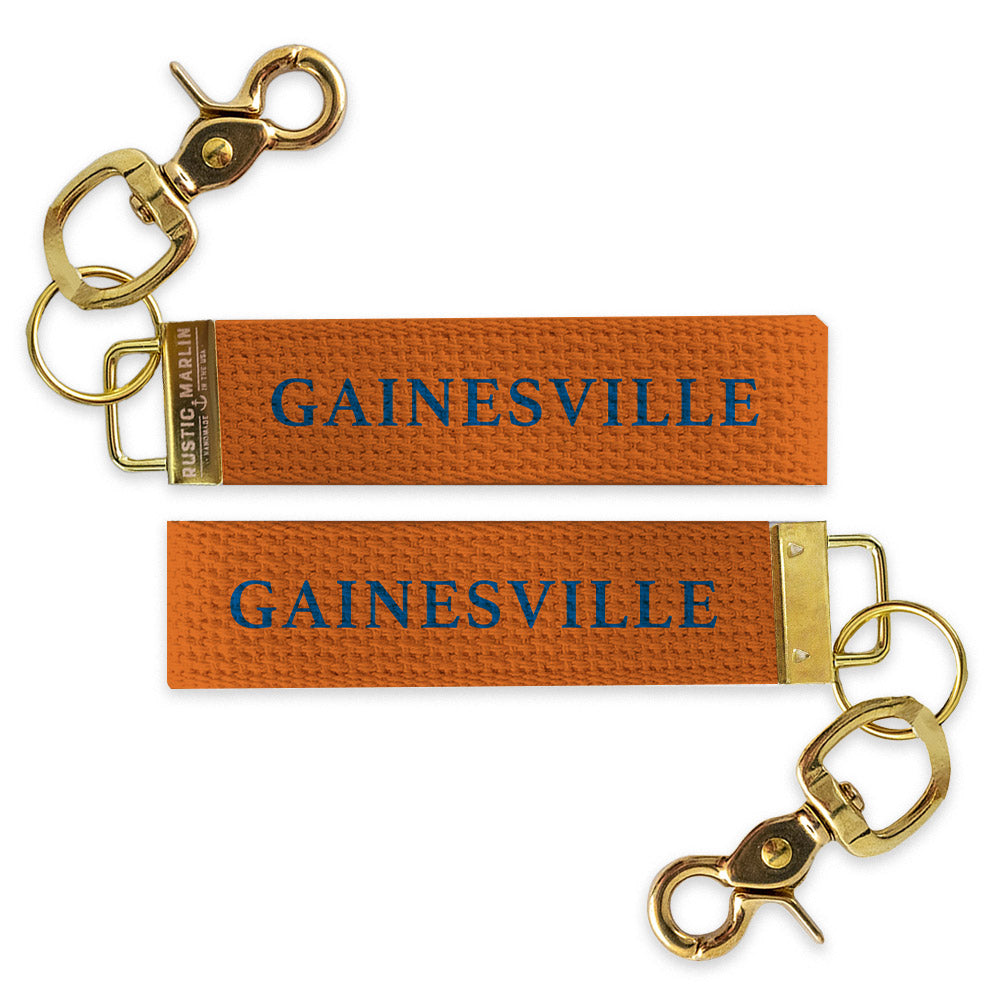 Gainesville Block Keychain