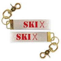 Ski Keychain
