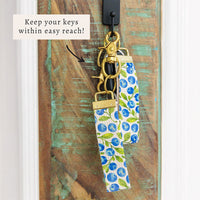 Blueberries Keychain