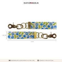 Blueberries Keychain