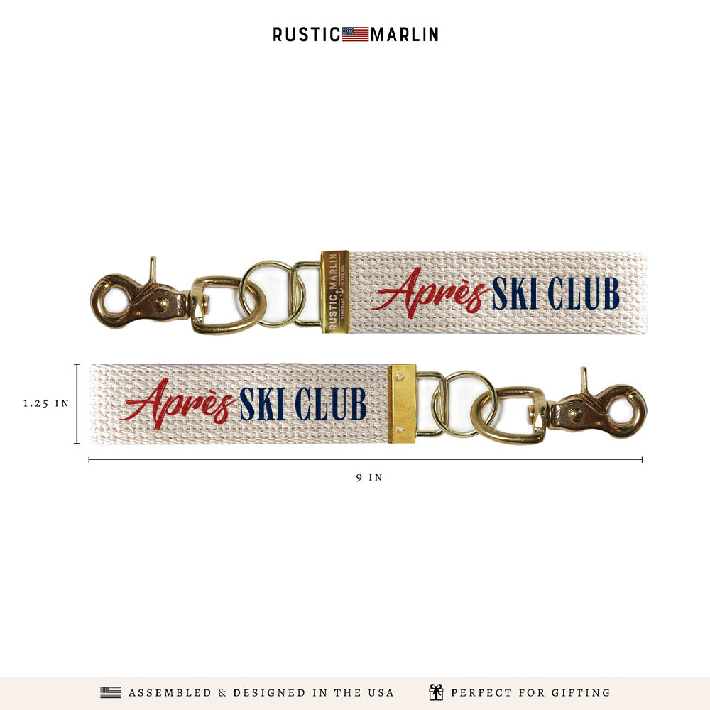 Apres Ski Club Keychain