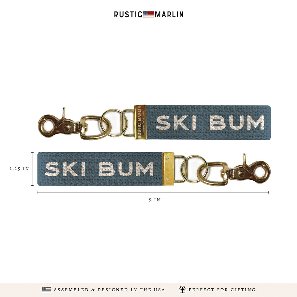 Ski Bum Keychain