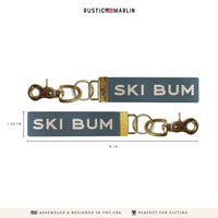 Ski Bum Keychain